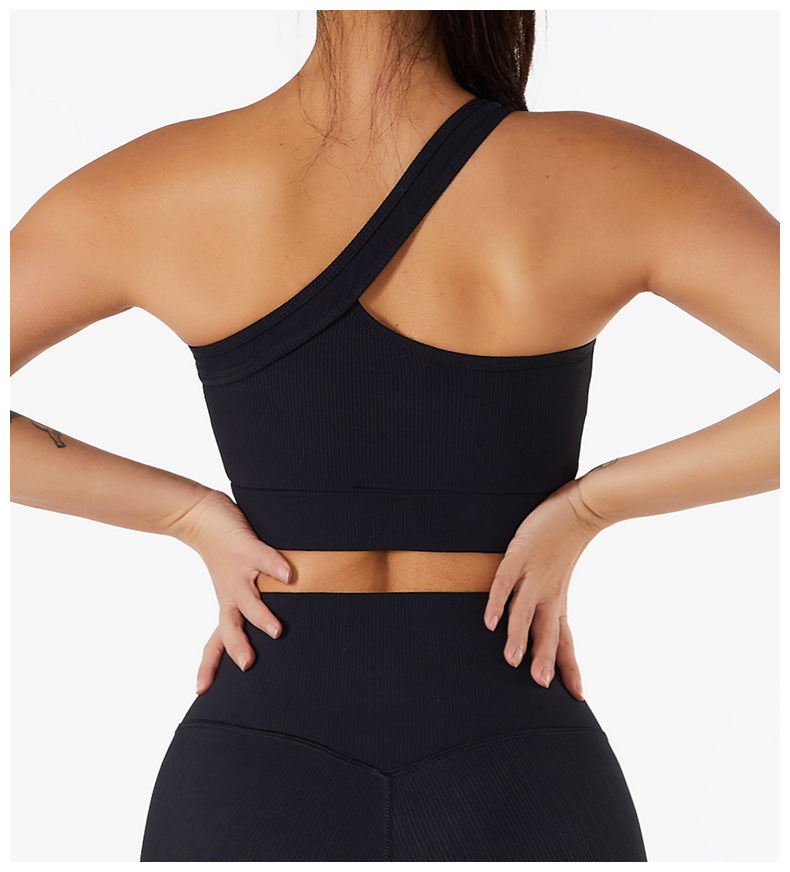 Luxu Cross bra in Black