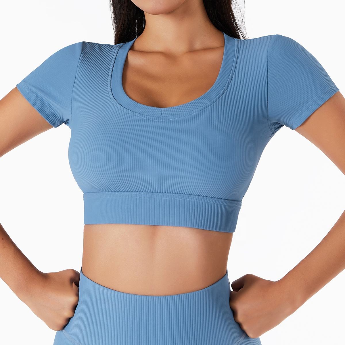 Luxu Tshirt in Light blue