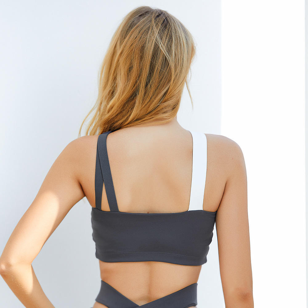 Fashion Top Crop in Grey