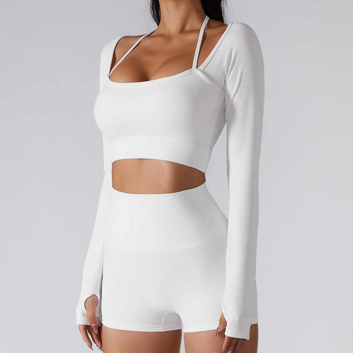 Luxu Long Sleeve in White