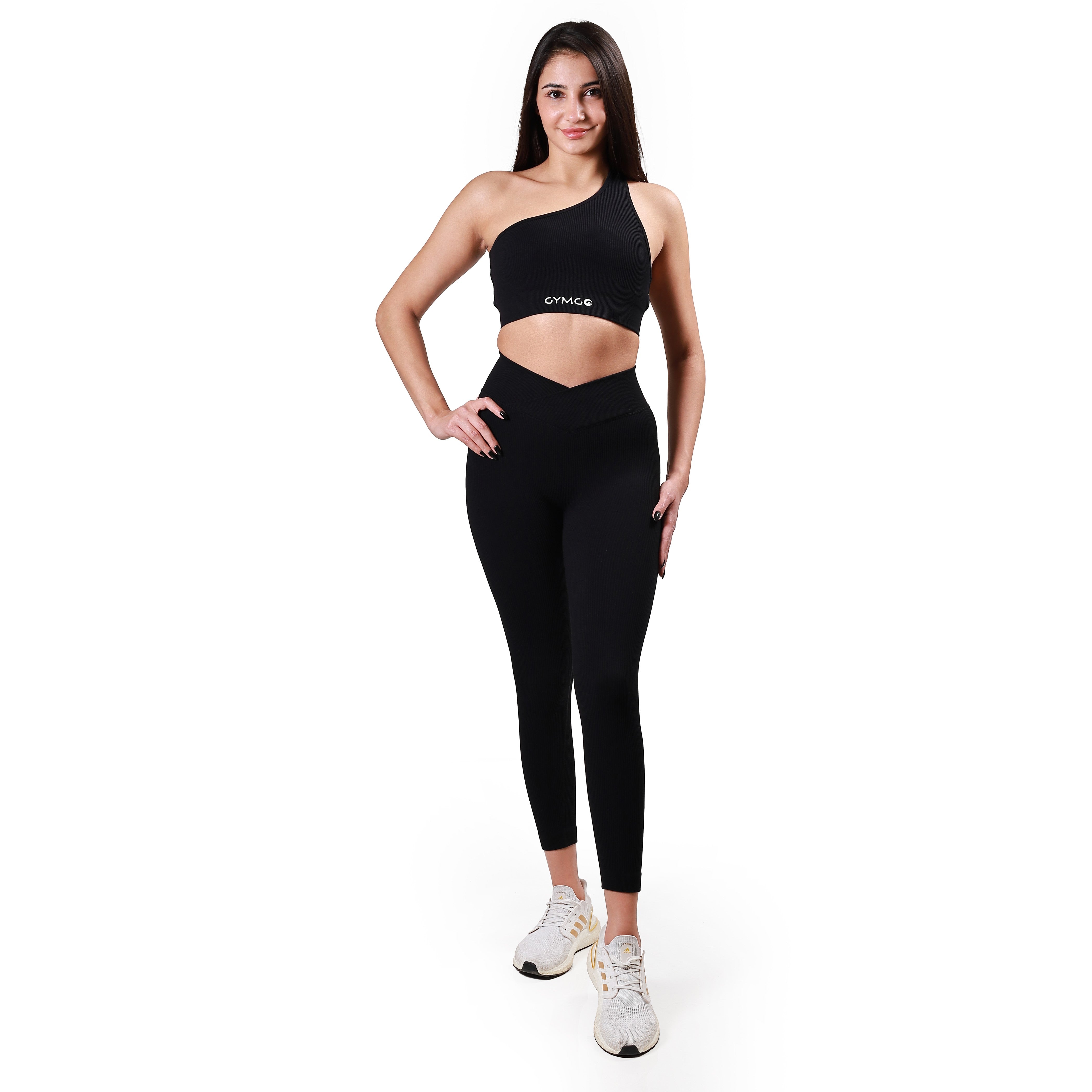 V-Legging in Black 