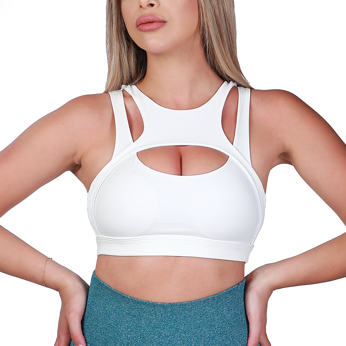 White Apex Bra