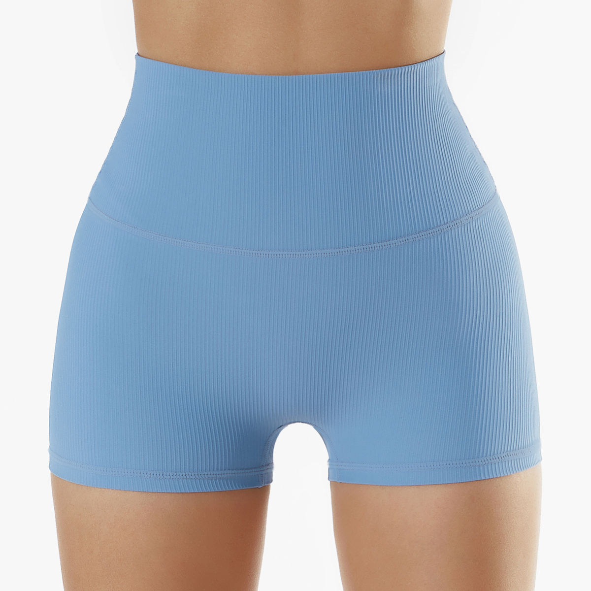 Luxu Mini Shorts in Light Blue